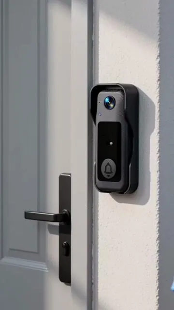 No Wi-Fi, No Power Outlet? This Doorbell Still Works! 🔋 #doorbell #dealsforyoudays #doorbellcamera #WirelessDoorbell #fyp ml-0606-3-wqr