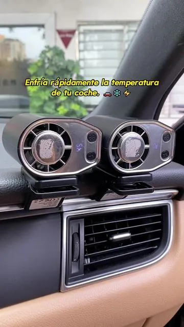 Ya no tienes que esperar lentamente a que baje la temperatura. ❄️🚗#dealsforyoudays #fathersdaygift #portablefan #cliponfan #summerwins 
