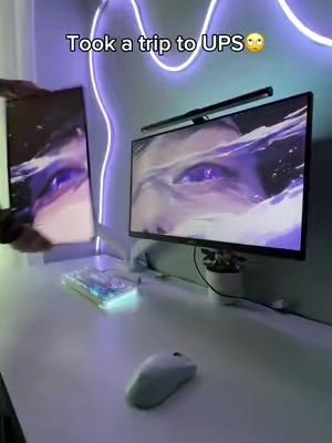 Only my luck🤬 #monitorarm #monitor #monitormount #setup #GamingSetup 