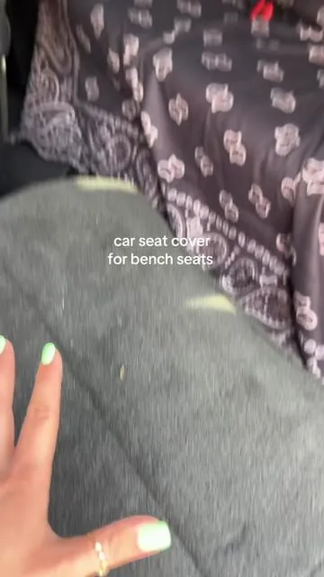 Car seat cover for bench seating #carseatcover #seatcover #seatcovers #carseatcovers #dealsforyoudays 