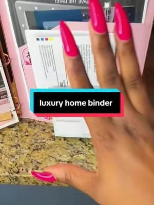 why get a plain one where you can get one a little bougie 🤏🏾 #dealsforyoudays #bougieonabudget #luxuryplanner #homemanagement #binder @DAILY RITMO 
