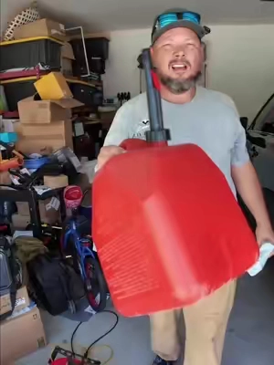 Don't replace the gas can. Replace the spout. #GasCanSpout #GasCanReplacement #FuelCanSpout #ToolTok #GarageTools