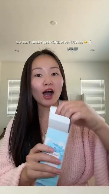 only thing i love MORE than this JUMBO spf is a GOOD DEAL 😭🩵 #sunprotection #oilyskin #sensitiveskin #acneproneskin #koreansunscreen 