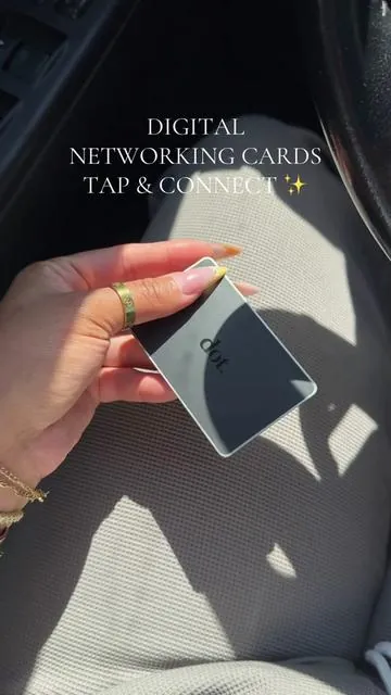 You can also use the QR Code✨ Game Changer! I can’t wait to customize my profile!☺️🫧  Content creator/Influencer, Entrepreneurs, Service & Businesses 😆✨ Tap & Connect your personal and social media links. Personalize your profile digital business cards.  No more 100+ business cards. Get what suits you. No subscription required.✨ Game Changer!!👏🏽 @dot   #digitalbusinesscard #SmallBusiness #networkingtips #businesscards #influencertips 