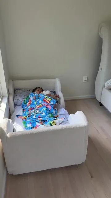 #toddlerbed #kidsbed #kidsroom #toddlerbeds #cosleep 