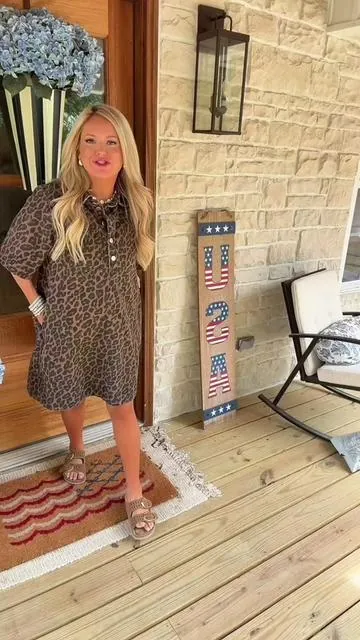 1000/10 quality!!! Perfect for Church, work, literally anything! #leopard #dresses #denimdress #dress #modestfashion 