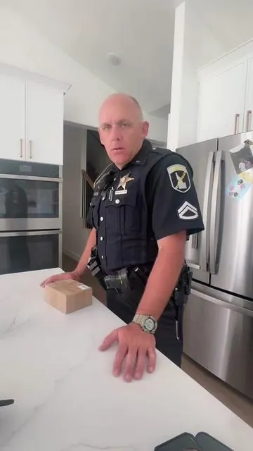 Watch for officer Clausing! #tiktokshop #cop #officer #police #watch 