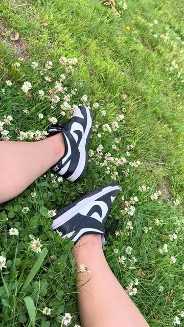 These might be the most clean shoes ever made 🐼🖤🤍 The Nike Panda Dunk Low never misses and never goes out of style , this colorway is TIMELESS 🔥 If you know, you know. And if you don’t… now you do 👟✨ #nikepanda #dunklow #nikedunks #sneakertok #sneakerhead 