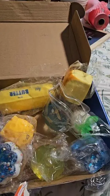 I think I messed up! #tiktokshop #squishy #sensory #butter 