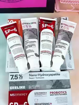 CEELIKE Red SP-6 Super Probiotic Toothpaste & Hydroxyapatite Toothpaste Set - Repairs Teeth, Freshens Breath, and Enhances Oral#SummerVibes #fyp #foryou #tiktokshop #tiktokmademebuyit #toothpaste #sp6 #cleangumsandteeth #fyp #ceelikenanohydroxyapatite #teethwhitening #toothpaste #fypシ #hydroxyapatitetoothpaste #nanohydroxyapatite #hydroxyapatite #whiteningtoothpaste #oralcare #oralhealth #teethtok