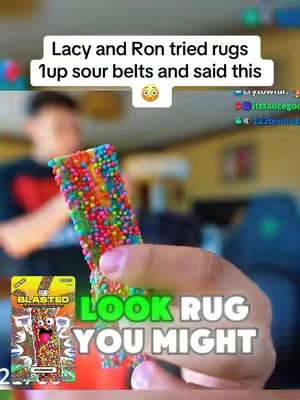 Is this gonna make Lacy fat again?? #sourcandy #1up #core #rug #lacy 