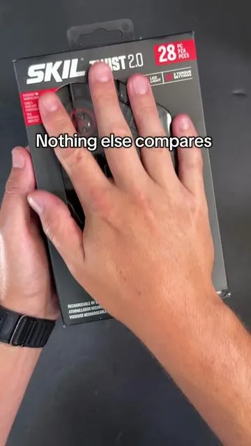 SKIL Twist 2.0 Rechargeable 4V Screwdriver 28-Piece Kit with Pivoting Head, USB-C Charging, and Adjustable Torque Settings. #Tools #DIY #TikTokMadeMeBuyIt #Summervibes #DealsForYouDays