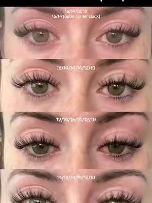 Some of my favorite Iris lash maps 🖤
