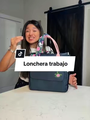 Lonchera para el trabajo o ir de picnic #mujertrabajadora #latinaenusa #glorieroo 