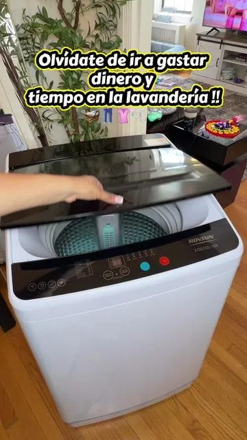 Lavadora automática para casa estudio o departamento!🧺😍👚👖🫧🧼#fyp#lavadora#lavadoras#washer#sumervibes 