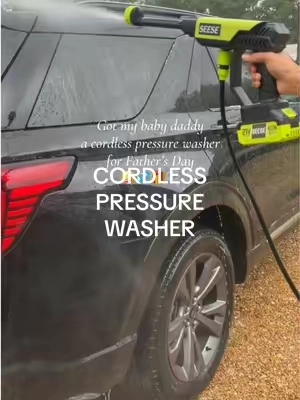 Perfect gift for the zaddys!  💦🎁🫧✨ @SEESE Store   【FathersDayGift】SEESE Cordless Pressure Washer and Single Port Charger Base, Bottle Portable Washer for Car,Home Cleaning & Garden Watering fathersdaygift ##cordlesspressurewasher##pressurewasher##fathersdaygift##dealsforyoudays ##carwash