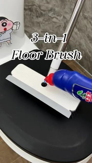 An all-round helper for whole-house floor cleaning This corner dedicated long-handled floor brush is a real lifesaver for edges and corners in the living room. No more stiff bending! f Stop scrubbing gaps on your knees! #tiktokshopdealsforyoudays #summervibes #clean #scrubbrush #brush 
