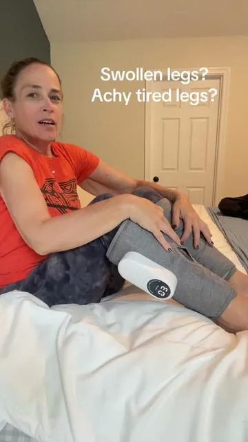 Compression leg wraps have a lot of benefits. Always check with your Dr though if you have health conditions. #DealsForYouDays #SummerVibes #Compression #Massage #LegCompression 