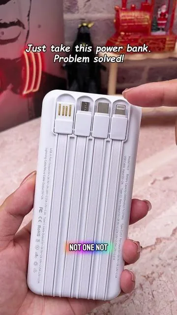Just take this power bank. Problem solved!#powerbank #portablecharger #tiktokshopdealsforyoudays