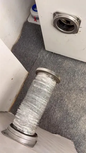 GJANSH Magnetic Dryer Vent Connector Kit Dryer Vent Hose for Quick Connection and  #tiktok #tiktokshoop 