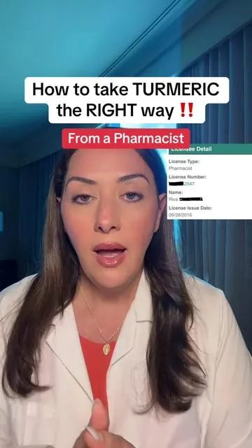 This is how to get the best benefits from turmeric supplements!  #turmeric #inflammation #dealsforyoudays #tiktokshopcreatorpicks #naturalhealing 