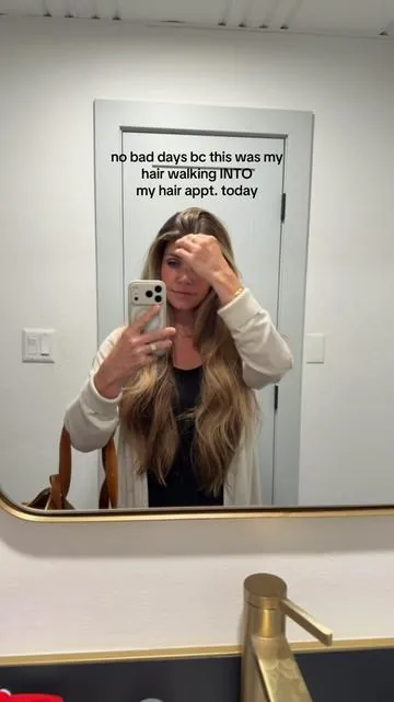 HOW IS THIS THE SAME HEAD OF HAIR?! 🤯😍 I swapped my entire regimen to nutrient dense products that focus on the root of the problem. A line for strengthening and healing, with more density and length retention!  My dry brittle lengths, and split ends, oily and dry scalp combo, and dull color could actually clearly transform with the right products! #haircare #hairgrowth #longhair #hairgoals #hairthinning  DISCLAIMER: Results may vary. These images represent individual experiences and are not a guarantee of results.