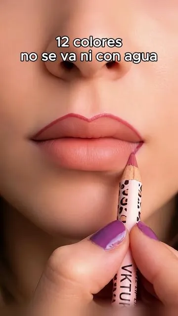 12 tonos, delineador de labios que no se mueve. Acabado aterciopelado.#tiktokshop#fyp  #beauty  #Maquillaje