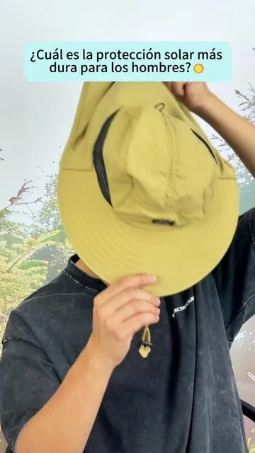 Lightweight fishing hat, sun protection & breathable, perfect for hiking outdoors! #tiktokshop #fishing #Hiking #sun #hat