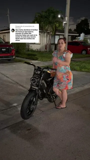 Respuesta a @Richard ¡Esta eBike parece una locura por el precio! Hasta 1500W de potencia, opción de doble batería, autonomía de hasta 120 millas (según configuración) y asiento para llevar acompañante Llantas fat tire para más estabilidad Suspensión completa para un ride más cómodo Hasta 28 MPH Bateria removible 48V Capacidad hasta 420 Ibs Pertecta para paseos, commuting o Simplemente divertirte sin gastar gasolina ¿La usarías para moverte diario? #TikTokShopCreatorPicks #ebike #electricbike #fatbike #SummerVibes 
