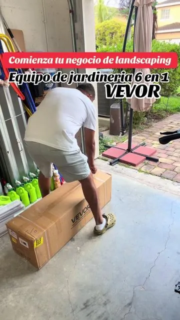 Invierte en un equipp de calidad sea para tu hobby de jardineria o simplemente para tu negocio de landscaping #vevor #jardineria #landscaping #emprendimiento #negocio 