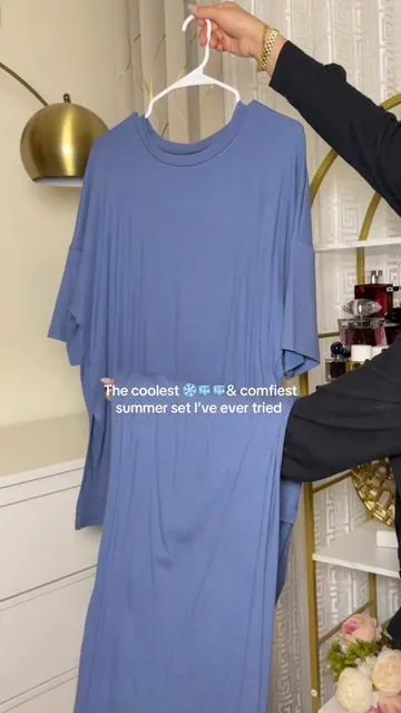 l'm grabbing EVERY COLOR. This is my absolute favorite set l've ever gotten. Soft as butter and extremely stretchy. Great for my pregnant mama’s too#dealsforyoudays #summerclothes #momsoftiktokclub #matchingset#loungewear