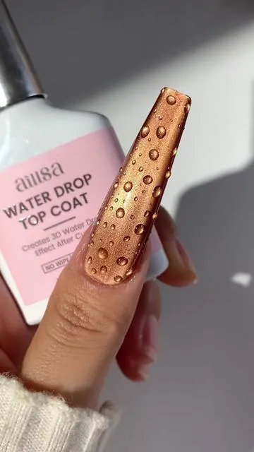 Extra long, extra glowy,and dripping with champagne gold.💅🥂#tiktokshopdealsforyoudays #summeressentials #Summervibes #summerwins #3dnailart 