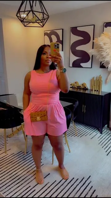 10/10🥰 #prettygarden #summeroutfits #romper 