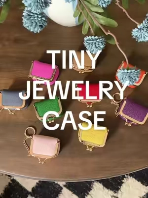 Tiny but mighty 💪💅 #jewelrytok #jewelrycase #traveltiktok #DealsForYouDays #tiktokshopcreatorpicks 