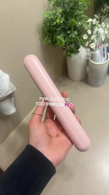 multiple colors to choose from ☁️ #fyp #aquasonic #electrictoothbrush #dealsforyoudays #pinktoothbrush 