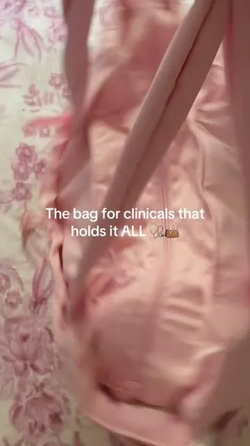 The clinical bag that fits EVERYTHING 🎀☁️ 