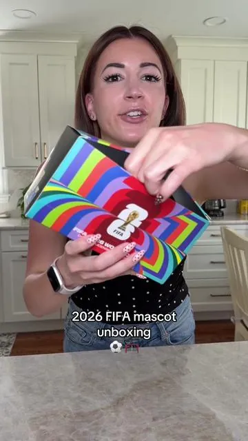 unboxing the official 2026 FIFA mascots! ⚽️ #WorldCup10001 #dealsforyoudays #newarrivals #FIFAWorldCup #WorldCup2026