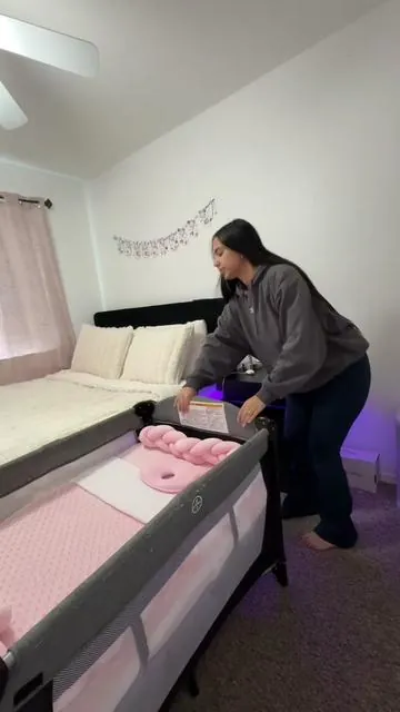 Cuna Baby Bassinet & Bedside Sleeper #babybassinet #newbornessentials #babymusthaves #momtok #babyproducts