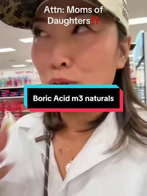 @M3 Naturals #boricacid #boricacidsuppositories 