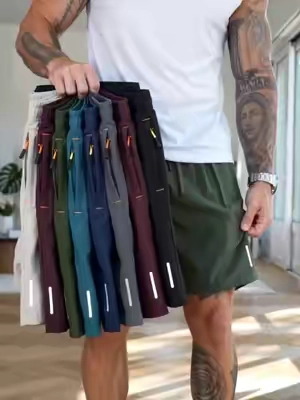 5-pack performance shorts give you a fresh pair for every workout day.😎😎 #springglowup #pantsformen #shorts #mensfashion #5pack 