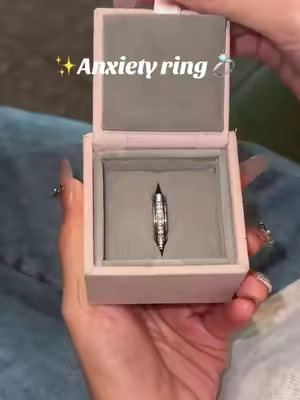 Regret Not Buying Earlier, Ease Nervousness#rings #anxietyrelief #giftforher #fyp #tiktokshopfinds d
