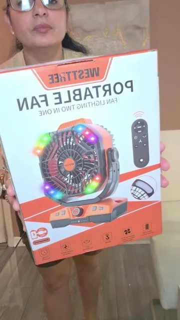 #ventiladorrecargable #ventiladorportatil #tiktokshopcreatorpicks #dealsforyoudays #lucesled   