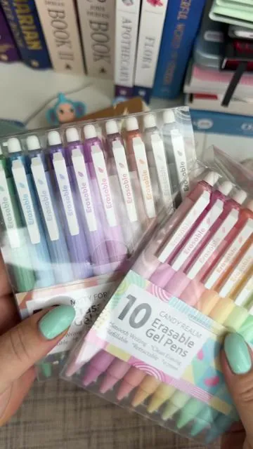 I'm a sucker for a good colored erasable pen#TikTokShopCreatorPicks #tiktokshopsummerturnup #dealsforyoudays #SummerWins #erasablepen 