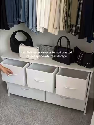 If your closet floor is empty, you need this!#closetorganization #closetstorage #storagesolutions #homefinds #dealsforyoudays 