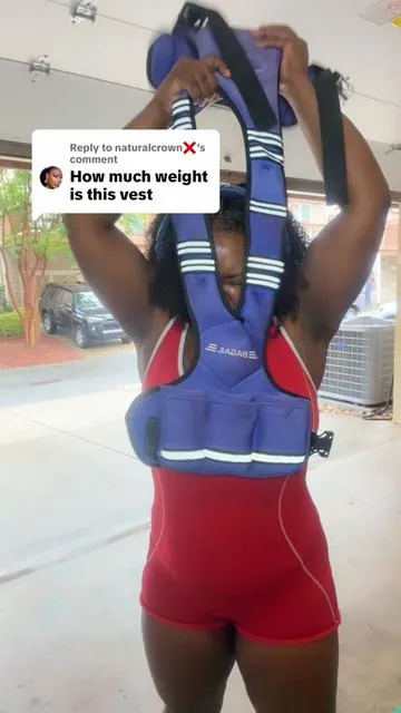 Replying to @naturalcrown❌ #weightedvest #adjustableweightedvest #tiktokshopdealsforyoudays #tiktokshopcreatorpicks #summervacation 