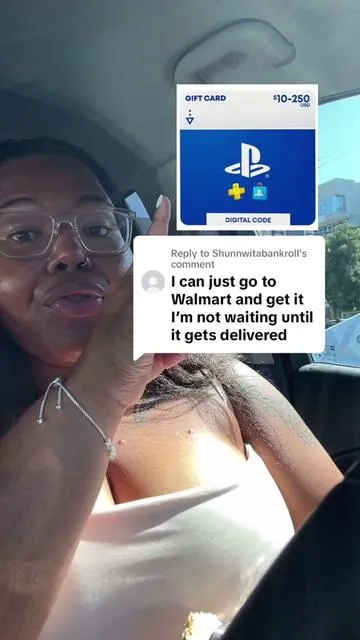 Replying to @Shunnwitabankroll PlayStation e-gift cards on tik tok shop are all digital! There's no waiting period #giftsforhim #playstation #dealsforyoudays #giftsformen #mengifts 