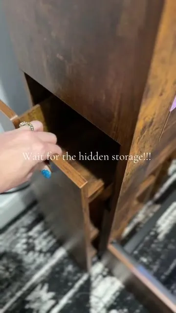 The coolest bed frame with hidden compartments!!  #bedframe #bedframestorage #coolbed 