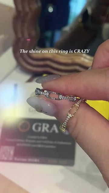 The shine on this ring is crazy #ring #afforable #dealsforyoudays #summerwins #tiktokshopmemorialday 