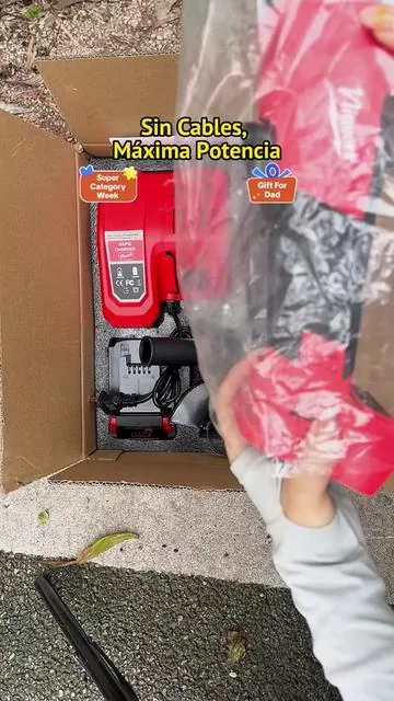 ¡Puedes ejercer una potencia poderosa sin un cable, y la amoladora angular niuwork te ayudará!#dealsforyoudays #fatherdaygift #summerwins #tiktokshopdealsforyoudays #toolkit 