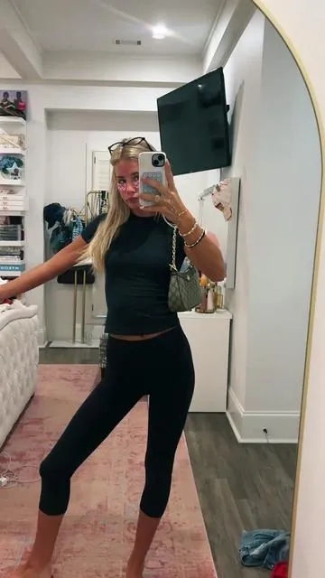 blonde is the outfit 